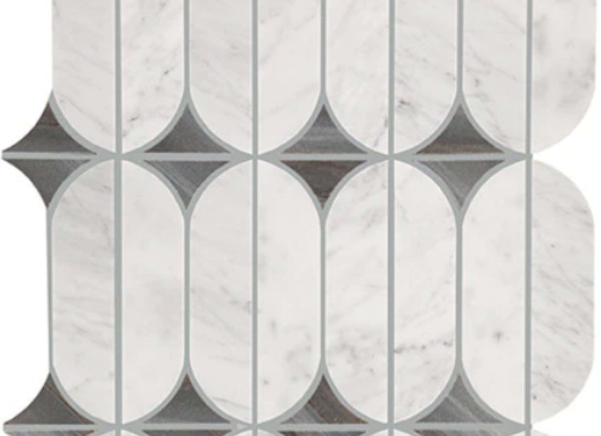 Perfit Mosaix in Ashen Palissandro & Carrara Wh Spring
