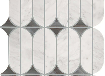 Perfit Mosaix in Ashen Palissandro & Carrara Wh Spring