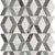 Perfit Mosaix in Ashen Palissandro & Carrara Wh Hinge Tile