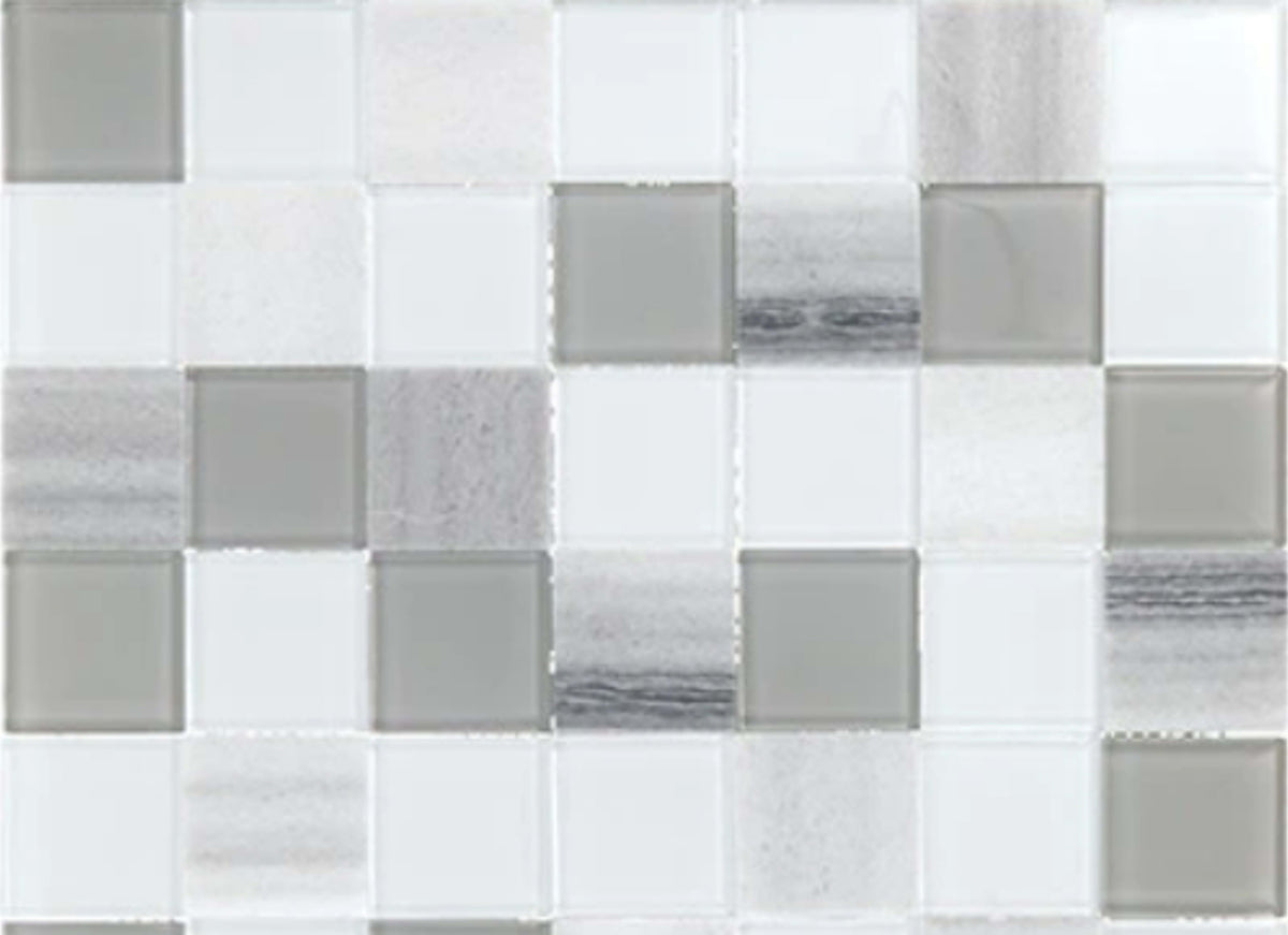 Perfit Mosaix in Marmara & Glass Straight Stack