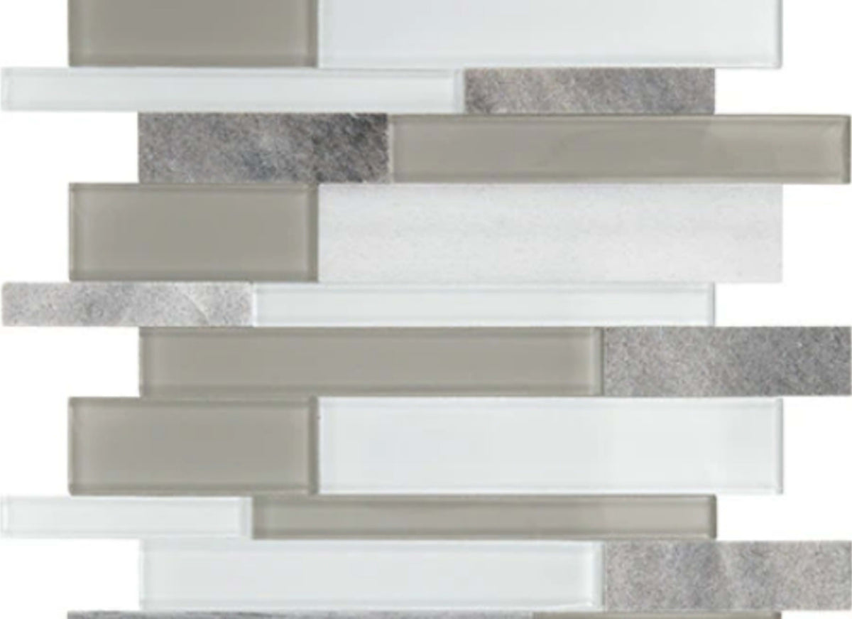 Perfit Mosaix in Marmara & Glass Random Linear