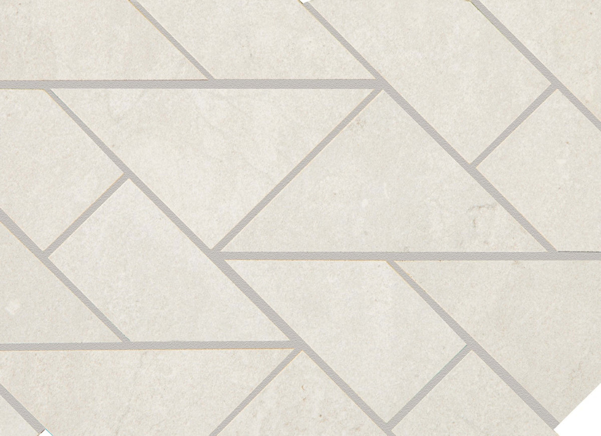 Portugal in Velho White Mosaic 1"x2"