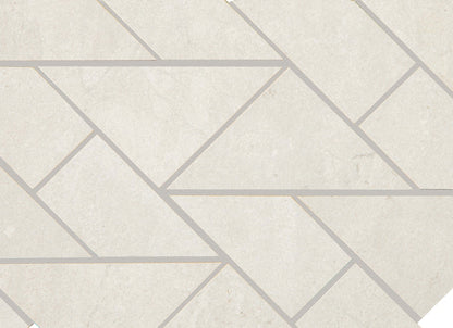 Portugal in Velho White Mosaic 1"x2"