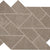 Portugal in Tinta Negra Mosaic 1"x2" Tile