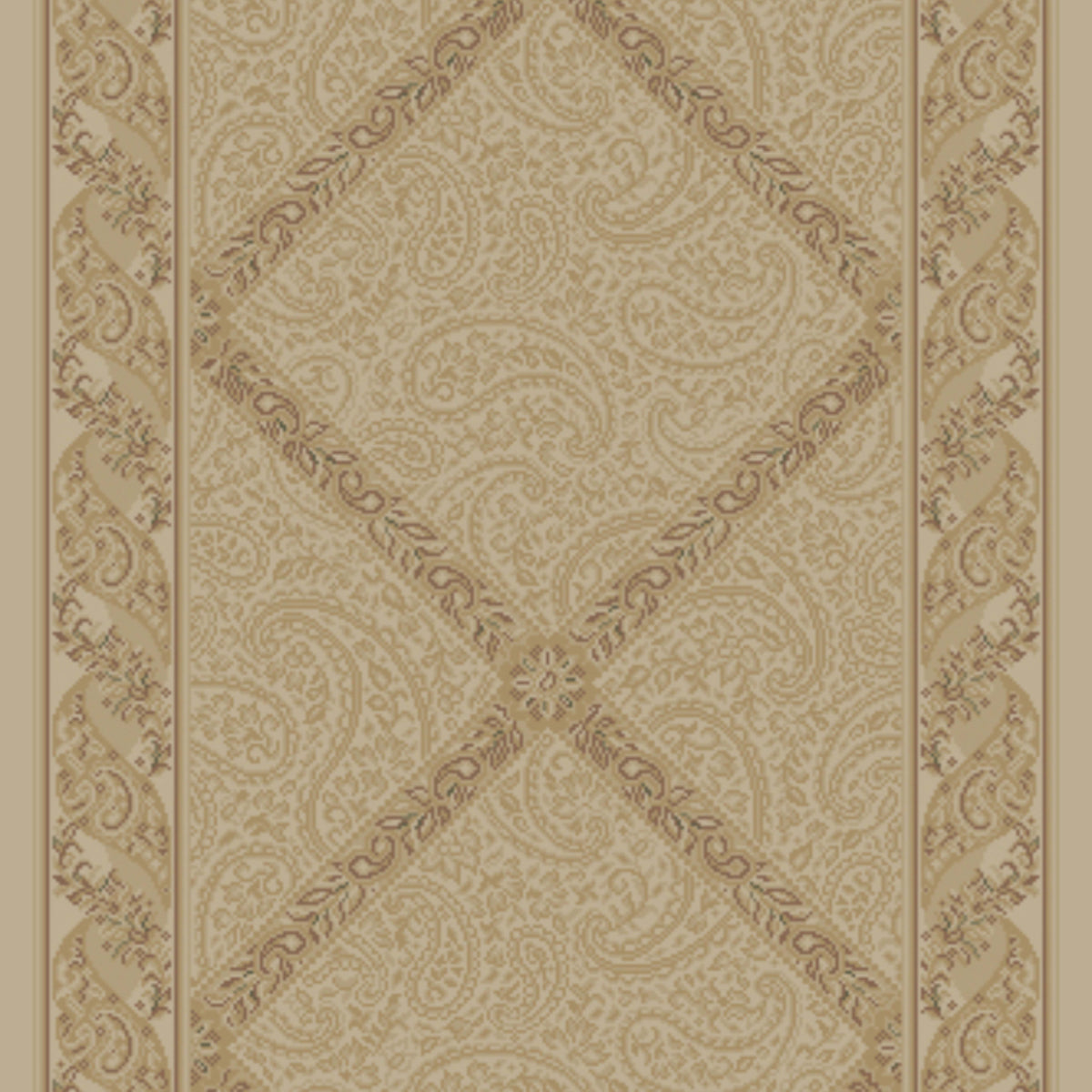 Palatial Trellis Runner in Fragrant Bloom Carpet