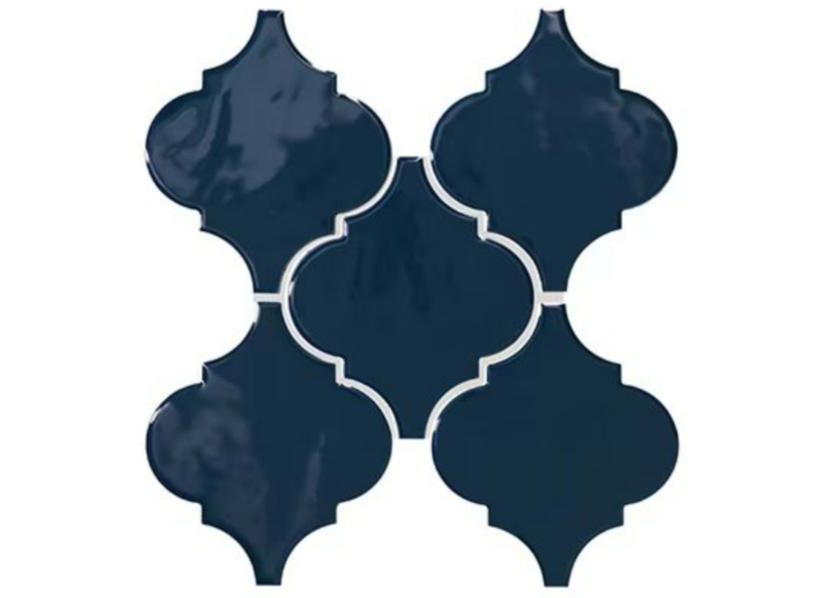 Playscapes in Midnight Blue Arabesque