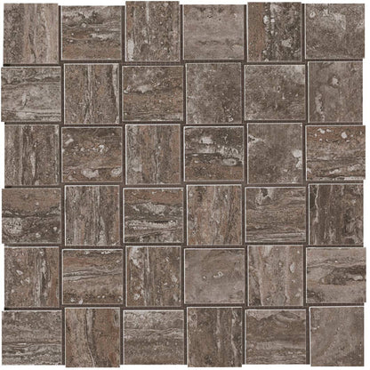 Path in Moka Net Mosaic Tile