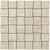 Path in White Net Mosaic Tile