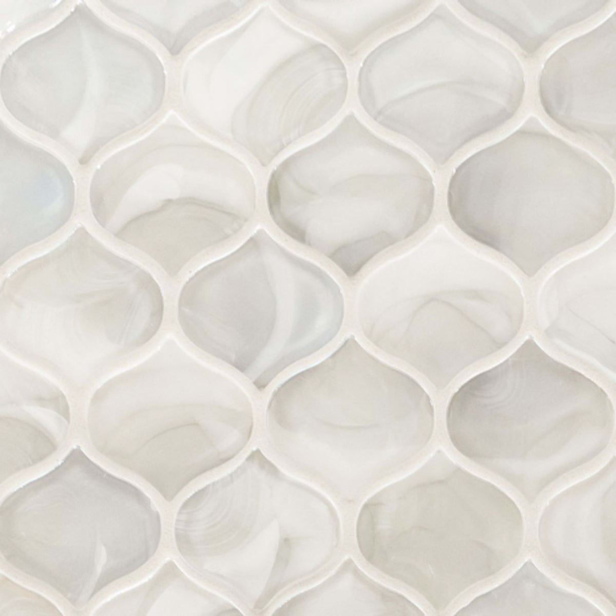 Pearla in Pearla Arabesque Glass Tile