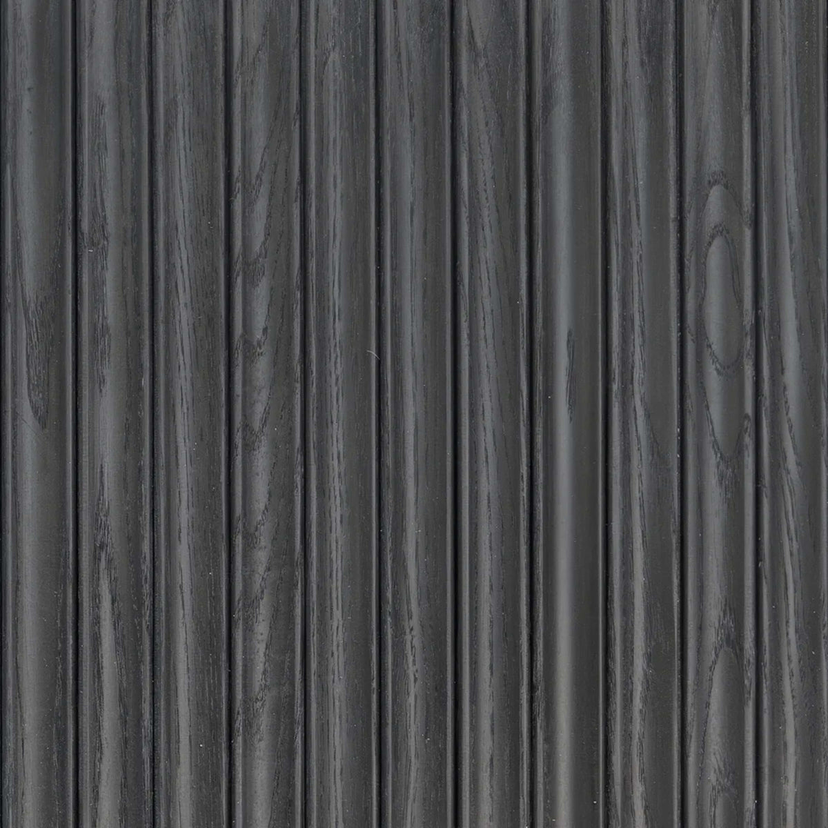 Wall - Moderne - Petit Courbe in Carbon Hardwood
