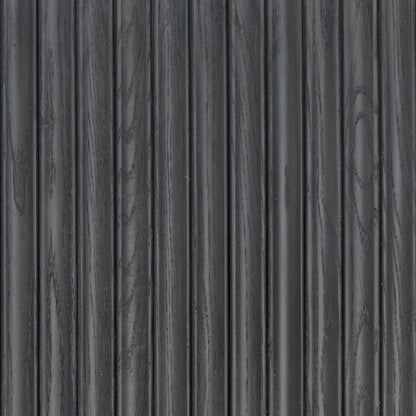 Wall - Moderne - Petit Courbe in Carbon Hardwood