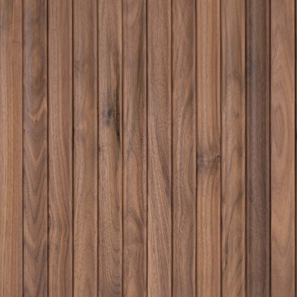 Wall - Moderne - Petit Courbe in Raw Walnut Hardwood
