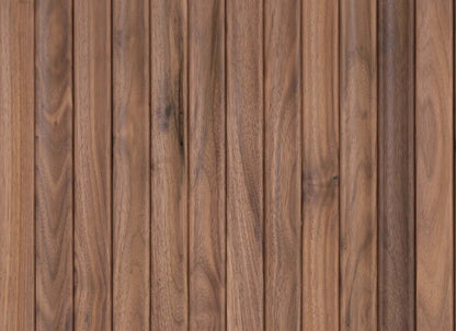 Wall - Moderne - Petit Courbe in Raw Walnut