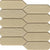 Picket in Honey Glass Tile