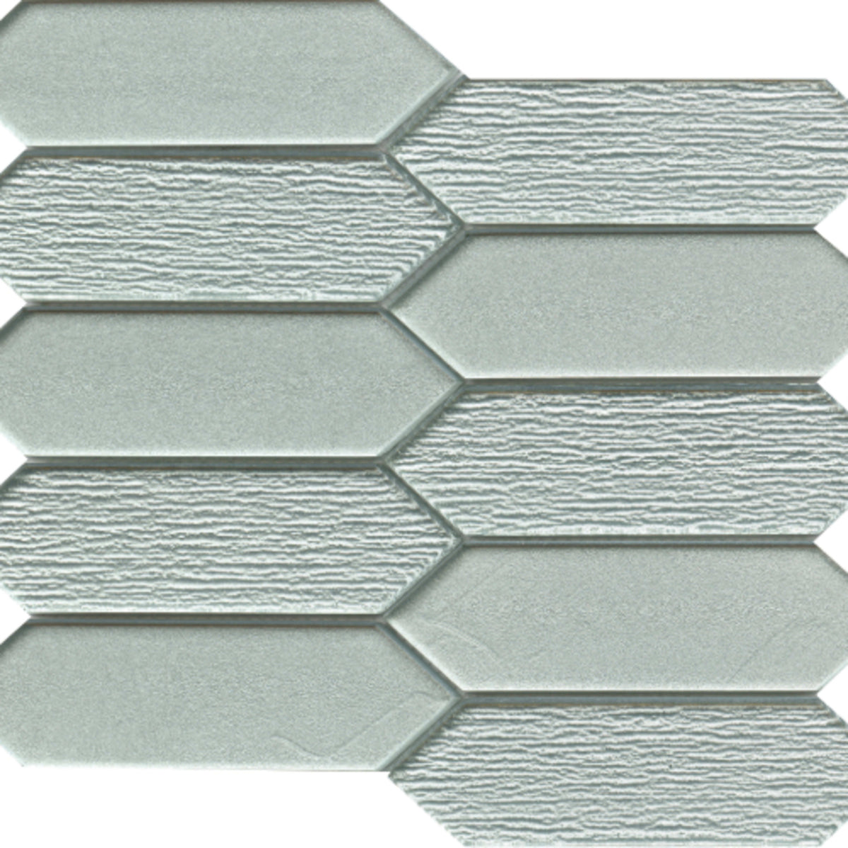 Picket in Silver Glass Tile