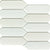 Picket in White Glass Tile