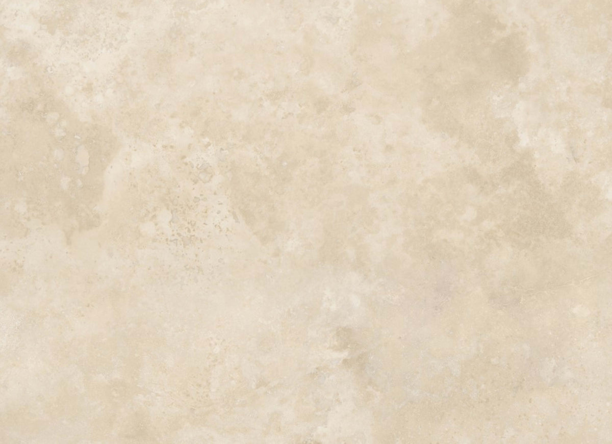 Travertine in Ivory Filled & Honed 18x18