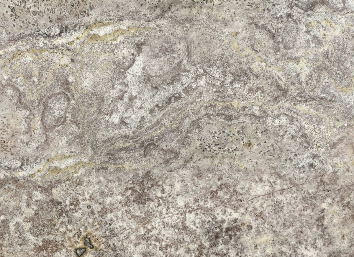 Travertine in Silver Ash Filled & Honed 18x18