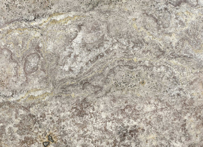Travertine in Silver Ash Filled & Honed 18x18