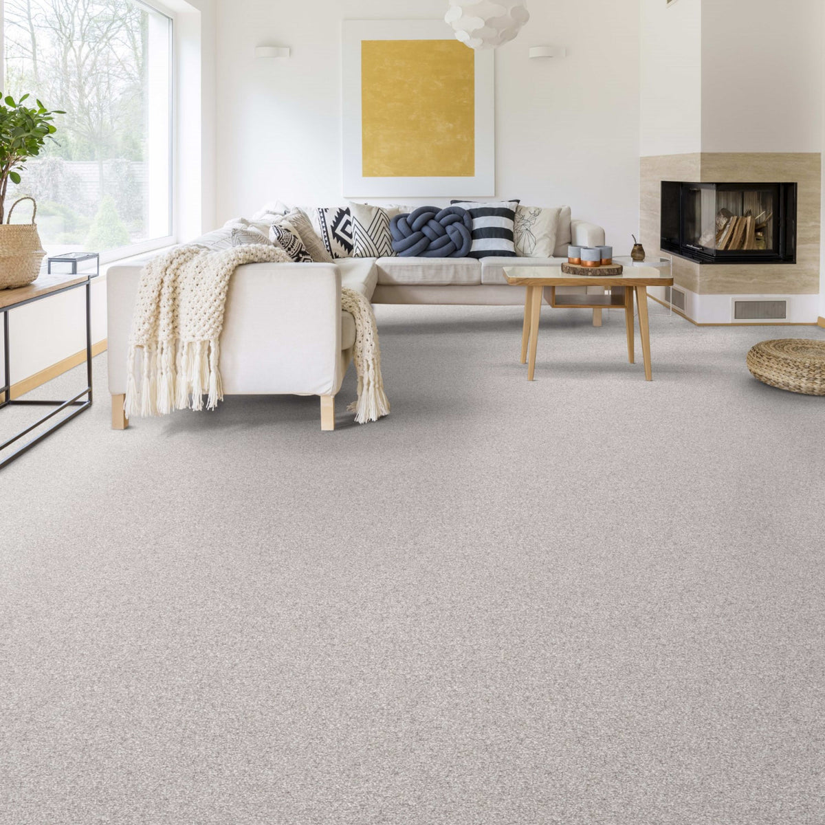 Port Augusta in Swiss Coffee Carpet