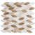 Colonial in Providence Pier 2 1/2x1 Long Hex Natural Stone