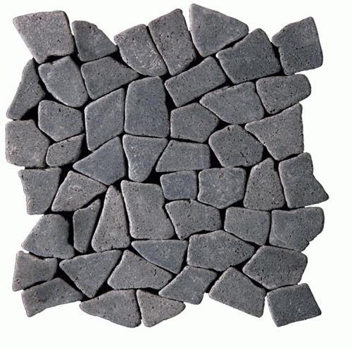 Botany Bay Pebbles - Opus Tumbled in Lava Black Natural Stone