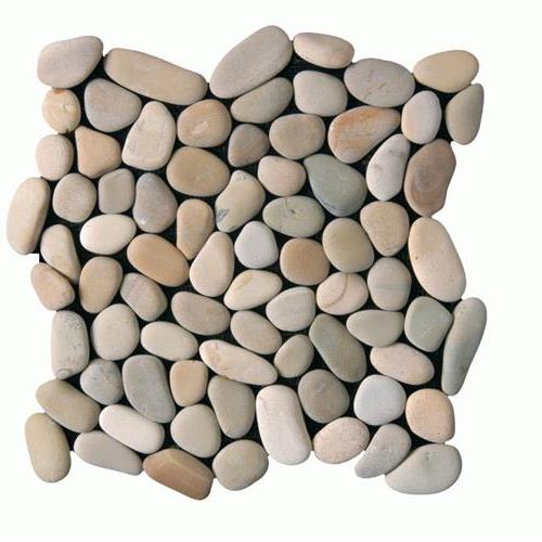 Botany Bay Pebbles - Natural in Olive Natural Stone