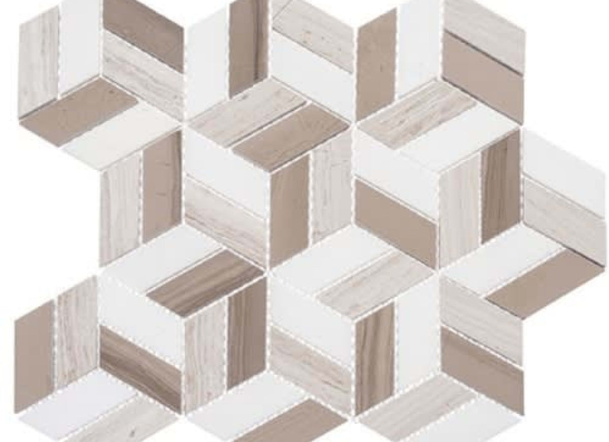 Joyous Moments in Quaint Corner 1x2 1/4 Hex
