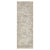 Solitude Plaza Dilao in Dark Grey Beige Area Rugs