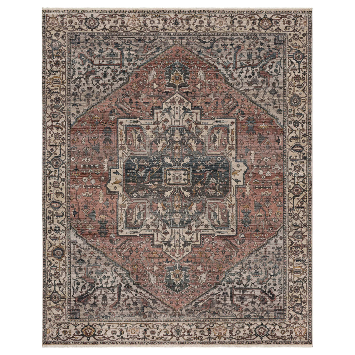 Echo Angelino in Pudra Area Rugs