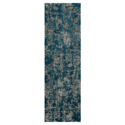 Tryst Bari in Gray Blue Area Rugs