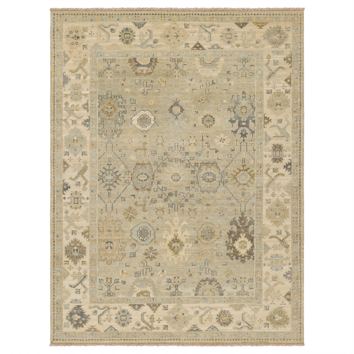 Cabrillo Cantabria in Silver Area Rugs