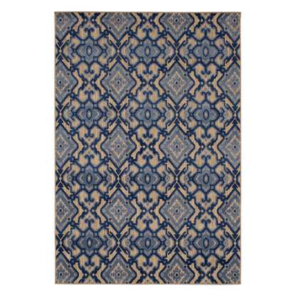 Cabana Hope Isle in Blue Area Rugs