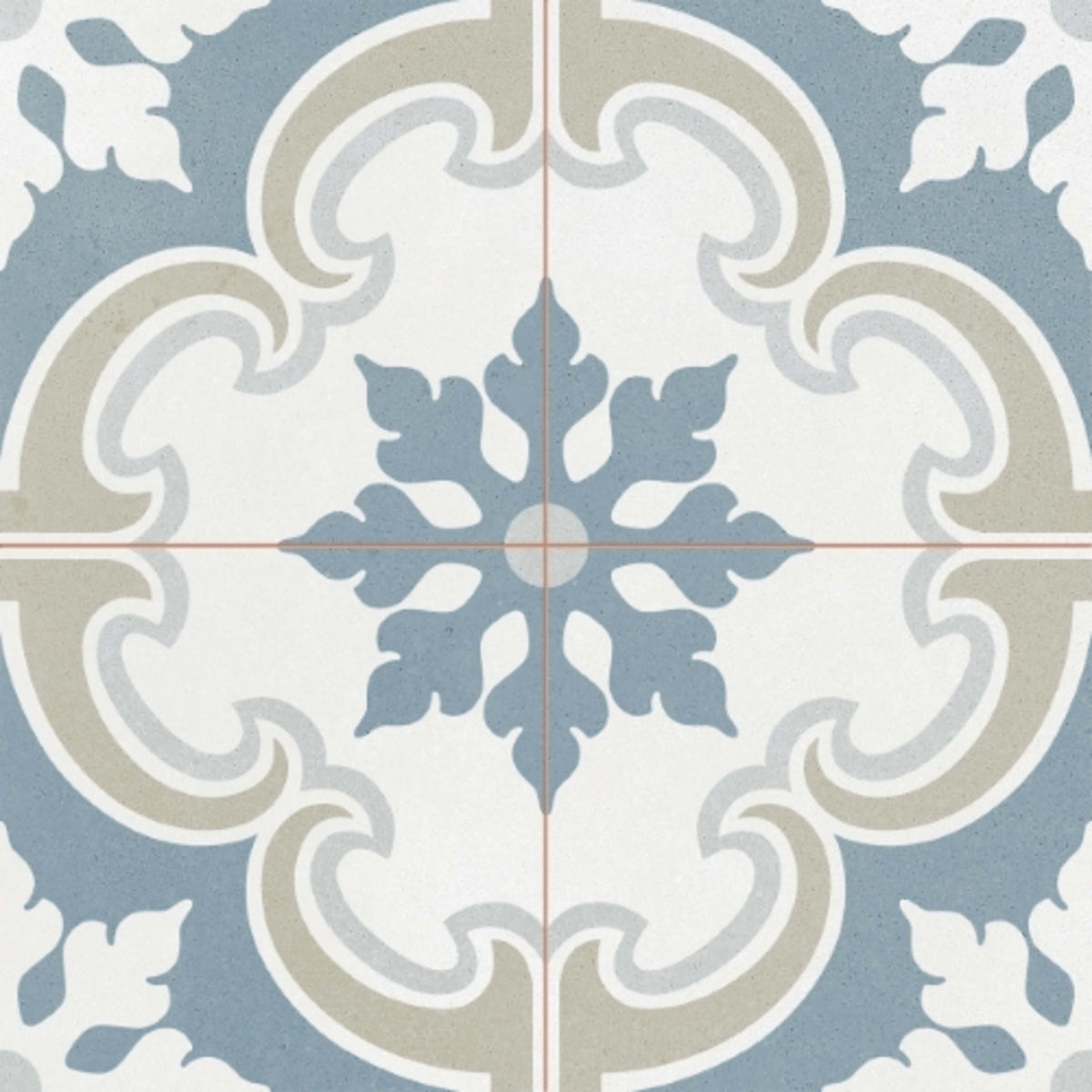 Reminisce in Lane 18" X 18" Scored Tile