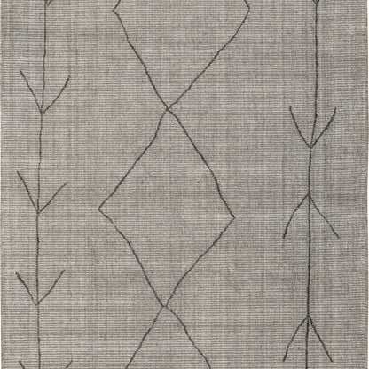 Tangier Meknes in Charcoal Area Rugs