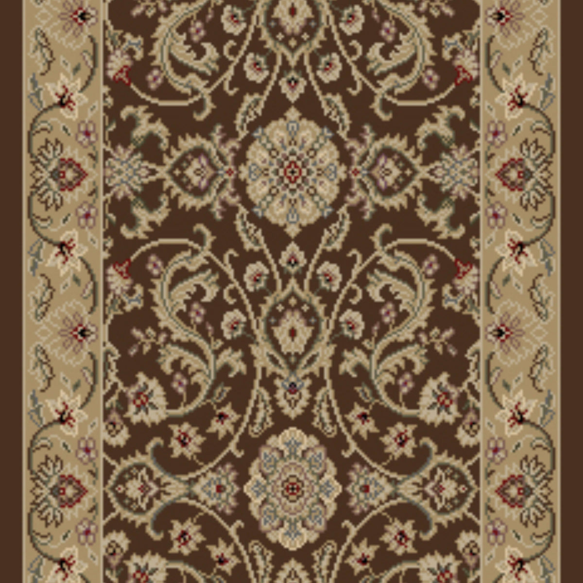 Regalia Runner in Sepia Carpet