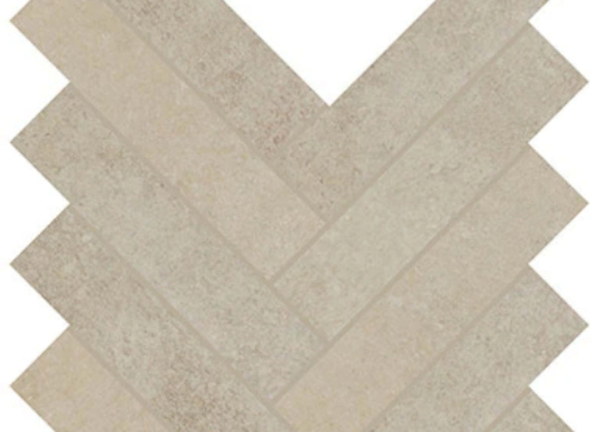 Rekindle in Beige Herringbone