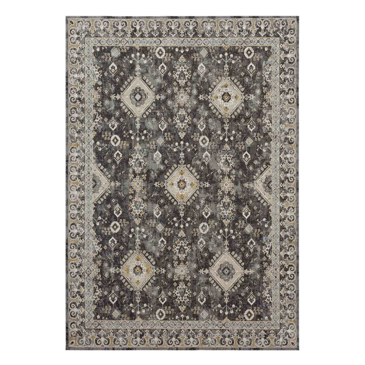 Ravenglass Anthracite in Anthracite 9'X12' Area Rugs