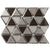 Pinwheel Collection in Rhino Wind Glass Tile