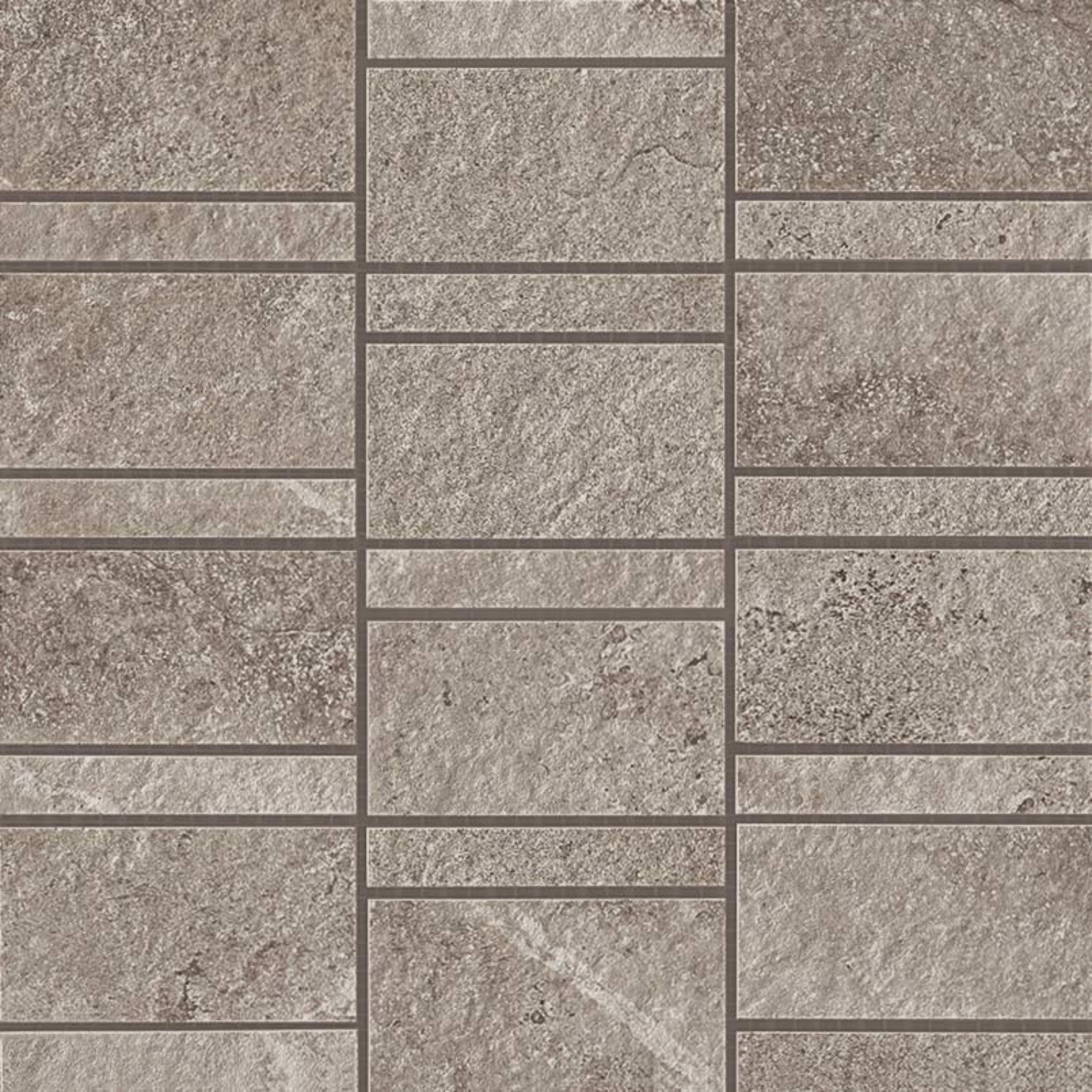 Ridge in Greige Row Mosaic Tile – DesignCo