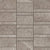 Ridge in Greige Row Mosaic Tile