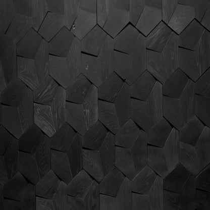 Wall - Motif - Roku in Noir Hardwood