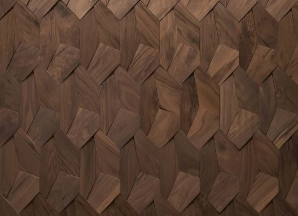 Wall - Motif - Roku in Raw Walnut