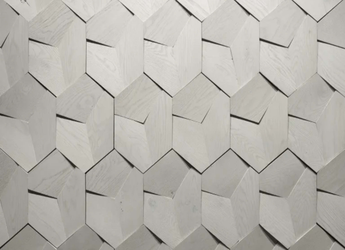 Wall - Motif - Roku in Soft White