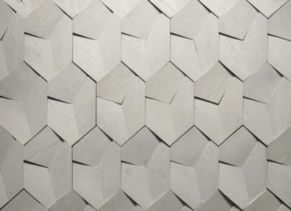 Wall - Motif - Roku in Soft White