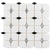 Kings Landing in Royal Sable 2" Squares Natural Stone
