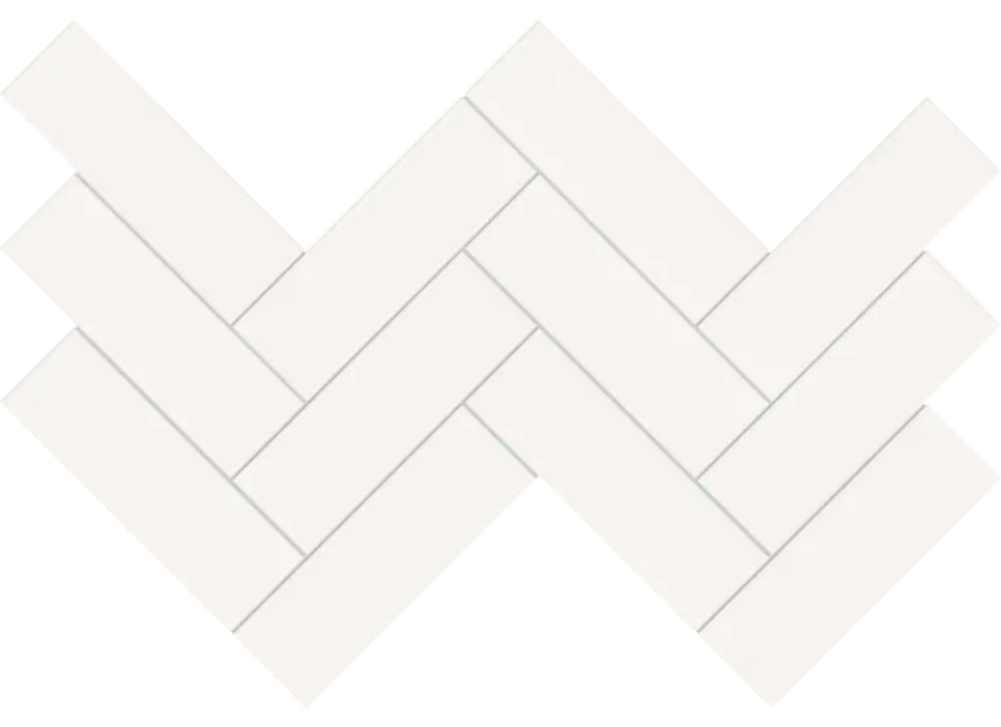 S-Series-2x6 in Canvas White Herringbone