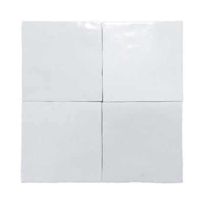 Marrakesh in Sahara White 4x4 Tile