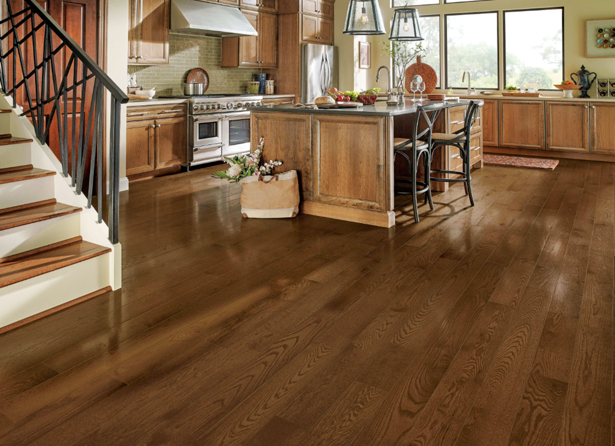 Paragon Red Oak Solid in Premier Drift 5" - Low Gloss