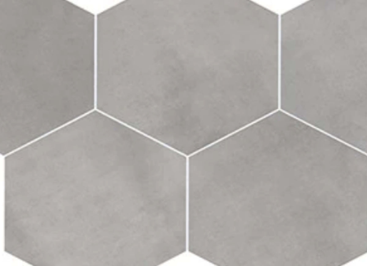 Scrapbook in Memory Grey Hexagon